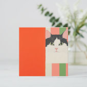 Carte plate (Debout devant)