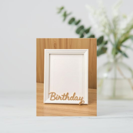 Carte plate (Debout devant)