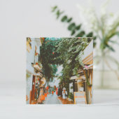 Carte plate (Debout devant)