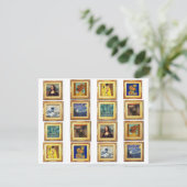 Carte plate (Debout devant)