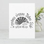 Carte plate 13 x 18 cm (Debout devant)