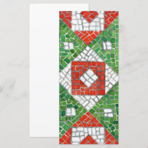 CARTE PLATE 4x9 MOSAÏQUE DE FÊTES / Verticale