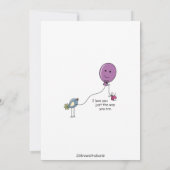 Carte plate 5”x7” Parfaitement imparfaite 1A (Dos)