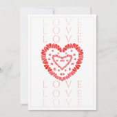 CARTE PLATE 5x7 AMOUR (Devant)