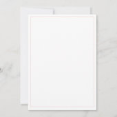 CARTE PLATE 5x7 AMOUR (Dos)