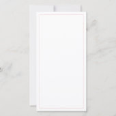 CARTE PLATE 8x4 AMOUR (Dos)