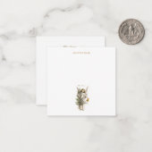 CARTE PLATE : ANGE DE NOËL VINTAGE (Devant/Arrière en situation)