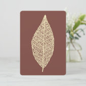 Carte plate avec dessin de ligne de squelette de f (Debout devant)