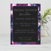 Carte plate, Berry Sparkle Dark (Debout devant)