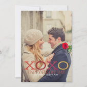 Carte plate cœur heureux 5x7 (Devant)