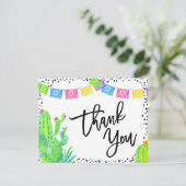 Carte plate de douche de mariée Fiesta Mexicaine M (Debout devant)