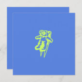 Carte plate de l'homme spatial (Devant / Derrière)