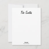 Carte plate de Noël Fleece Navidad (Dos)