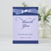 Carte plate de ruban juif de Merci (Debout devant)