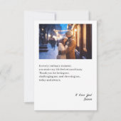 Carte plate de Saint-Valentin 'Clean & Simple Happ (Dos)