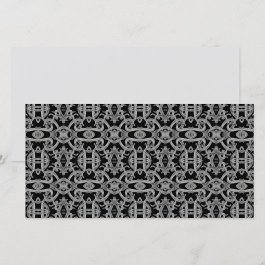 CARTE PLATE GOTHIC 8x4 / Horizontale (Devant / Derrière)