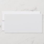 CARTE PLATE GOTHIC 8x4 / Horizontale (Dos)