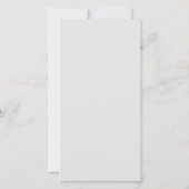 Carte plate GOTHIC 8x4 / Verticale (Dos)