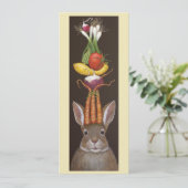 Carte plate Happy Bun (Debout devant)