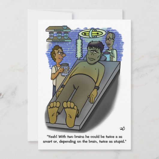 Carte plate Igor (Devant)