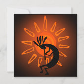Carte plate Kokopelli Sun Bronzer (Devant)