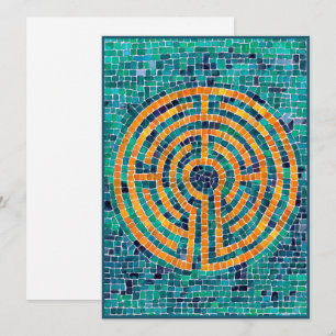 Carte plate LABYRINTH II 5,5 x 7,5