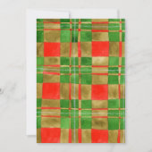 CARTE PLATE MAC GREGOR TARTAN 5x7 / Verticale (Devant)