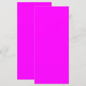 Carte plate Magenta (Devant / Derrière)
