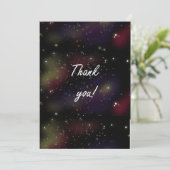 Carte Plate Merci Espace Éblouissant (Debout devant)