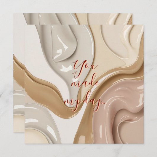 Carte plate multifonction dans graphique élégant (Devant / Derrière)