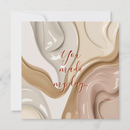 Carte plate multifonction dans graphique élégant (Devant)