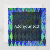 Carte plate Nativité (Dos)