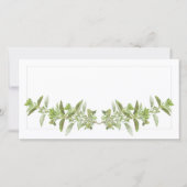 Carte plate OREGANO 8x4 / Horizontale (Devant)