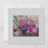 Carte plate pour message ou faire-part spécial (Devant)