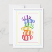 CARTE PLATE RAINBOW CANDY 4.25x5.5 (Devant)