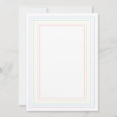 CARTE PLATE RAINBOW CANDY 5.5x7.5 (Dos)