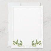 Carte plate SAGE 5,5 x 7,5 / Verticale (Dos)