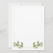 Carte plate SAGE 5,5 x 7,5 / Verticale (Devant)