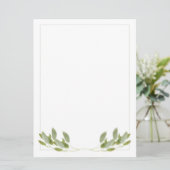 Carte plate SAGE 6,5 x 8,75 / Verticale (Debout devant)