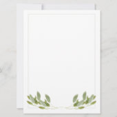 Carte plate SAGE 6,5 x 8,75 / Verticale (Dos)