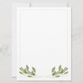 Carte plate SAGE 6,5 x 8,75 / Verticale (Devant)