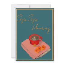 Carte plate Sip Sip Hooray