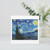 CARTE PLATE : VINCENT VAN GOGH (Debout devant)