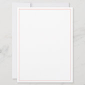 Carte plate WOOLIE GINGERPREAD 6,5 x 8,75 (Dos)