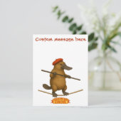 Carte Platon ornithorynque funambule (Debout devant)