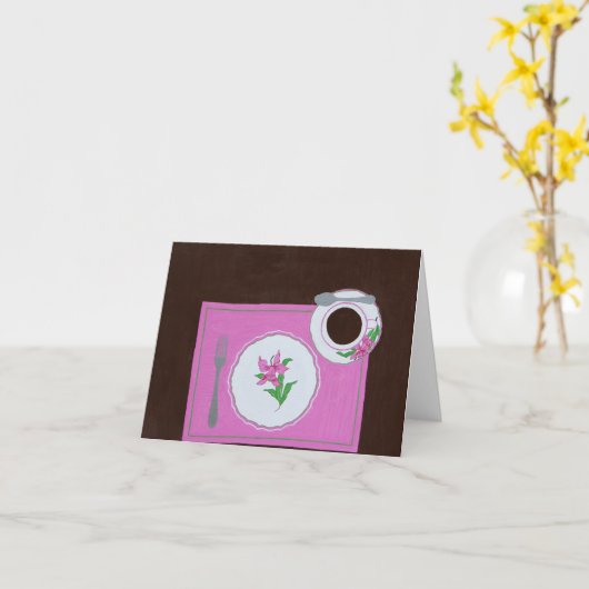 Carte "Plats de Dallmayr " (Fleur jaune)