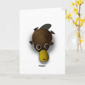 Carte platypus (Fleur jaune)