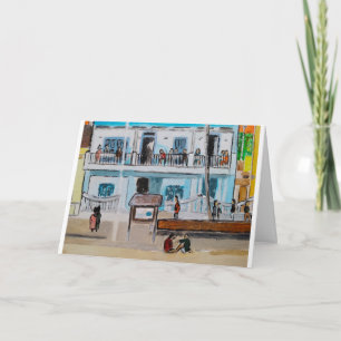 Carte Playa de la Malvarrosa Peinture d'Alfred Fox