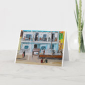 Carte Playa de la Malvarrosa Peinture d'Alfred Fox (Devant)