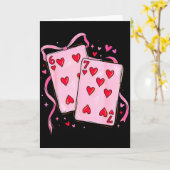 Carte Playing Card Valentine 6 7 Preppy 67 Six Seven Mem (Fleur jaune)